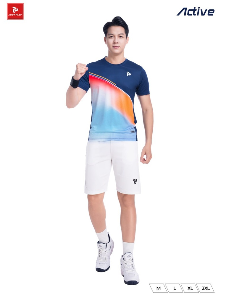 Ao_The_Thao_JUST_PLAY_Active_Nam_Xanh_Đen