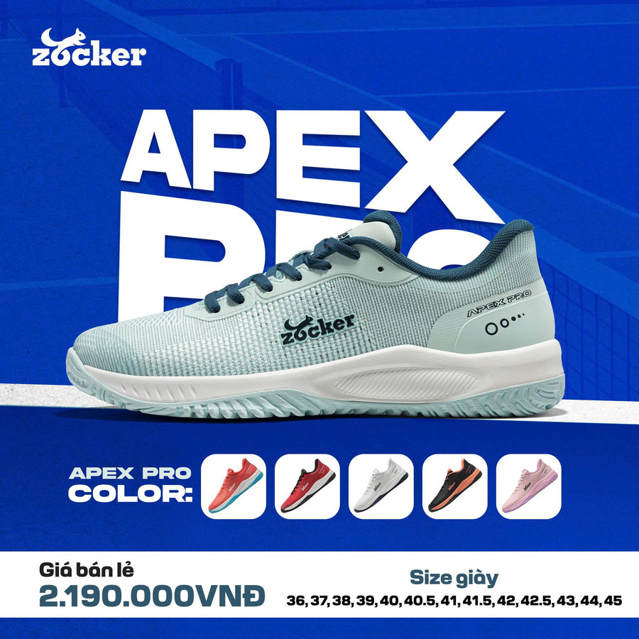 Giay_Pickleball_Zocker_Apex_Pro_ZPS-AP0126_Xanh_Bac_Ha_Xanh_Bac_Ha