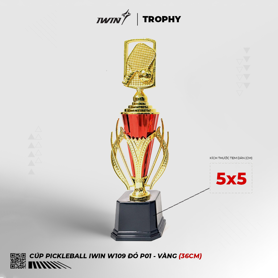 Cúp iWin W109 P01 Đỏ