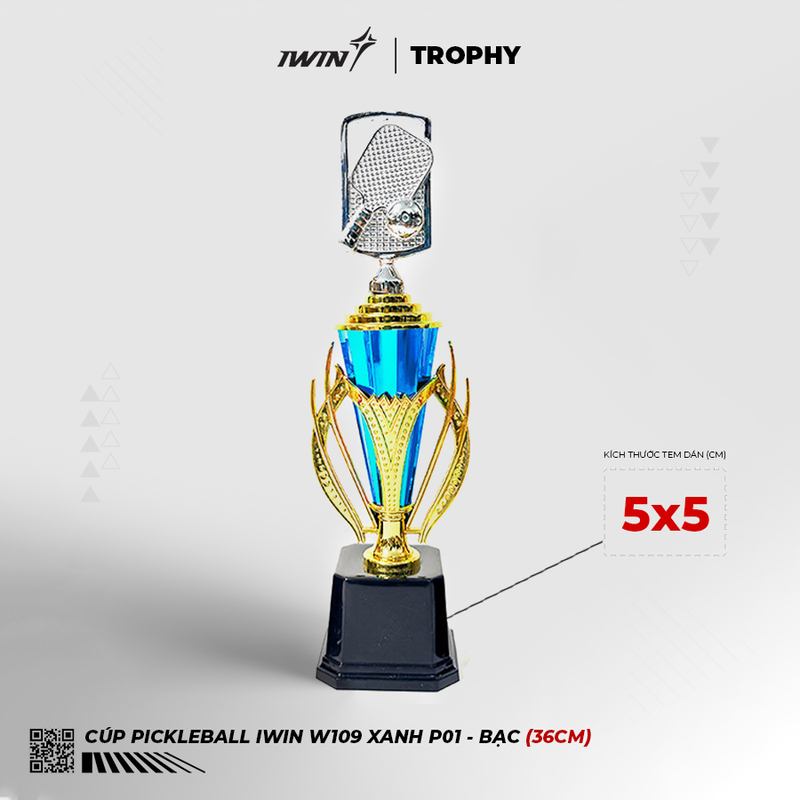 Cúp iWin W109 P01 Xanh