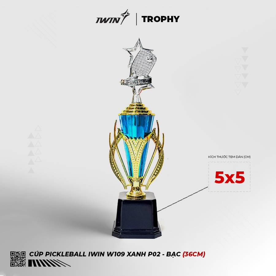 Cúp iWin W109 P02 Xanh