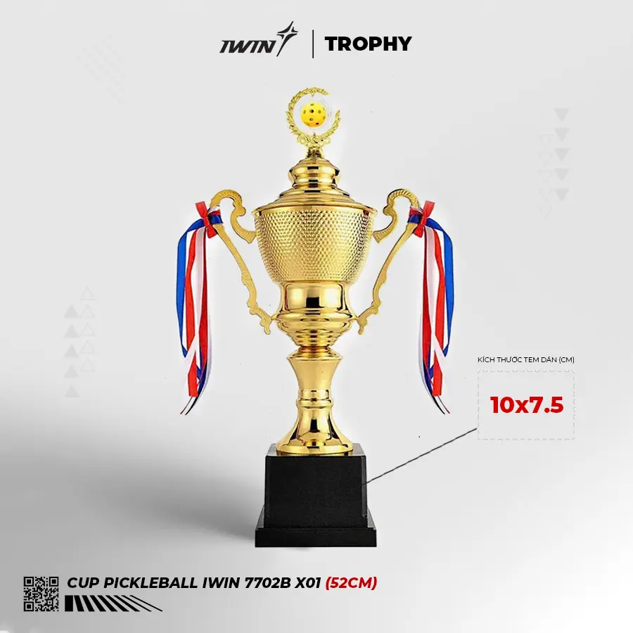 Cúp Pickleball iWin 7702 X01 - B