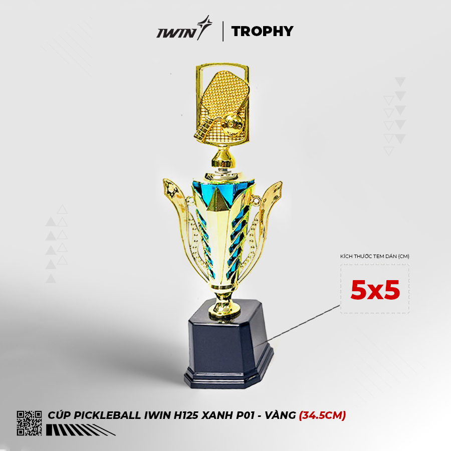 Cúp iWin H125 P01 Xanh