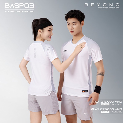 [SPV042401] Áo Beyono SP03 NAM (Trắng, M)