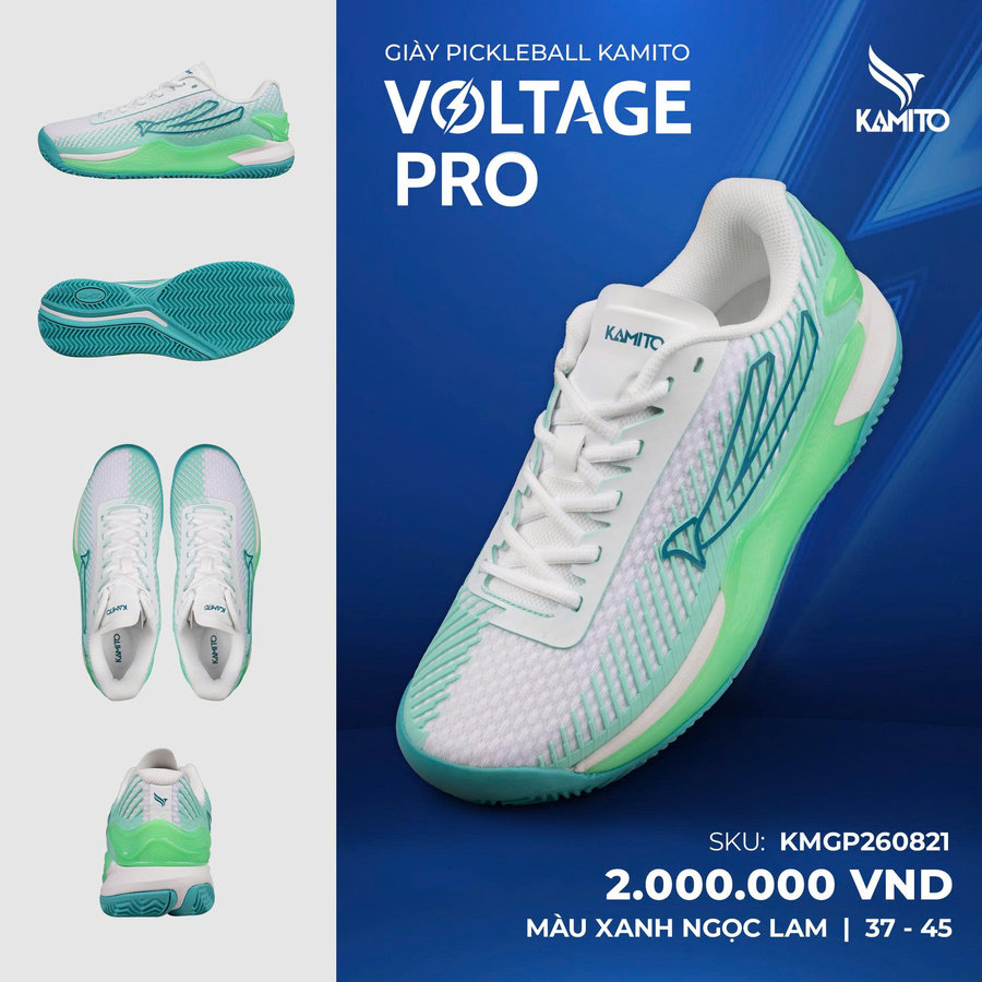 Giày Pickleball Kamito Voltage