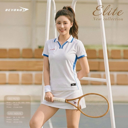 [SPV047330] Áo Beyono Elite PK18 NỮ (Trắng, M)