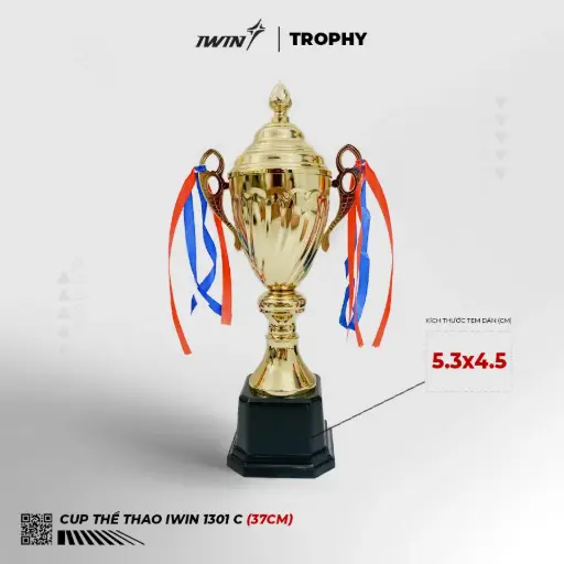 [SP002172] Cúp iWin 1031 - C (35cm)